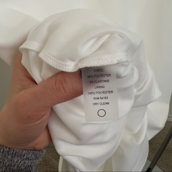 NWT Tommy Hilfiger Dress | Ivory - Picture 4 of 7